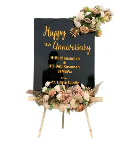 Papan Bunga Akrilik Asahduren